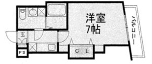 阿波座駅 徒歩3分 5階の物件間取画像